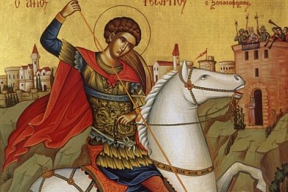 Sfântul Gheorghe - aproape un milion de romani sărbatoriți, legenda si legatura sa cu Moldova