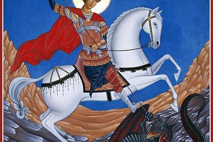Sfântul Gheorghe - aproape un milion de romani sărbatoriți, legenda si legatura sa cu Moldova