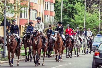 Parada Ecvestră din Ținutul Rădăuților, în Centrul Istoric