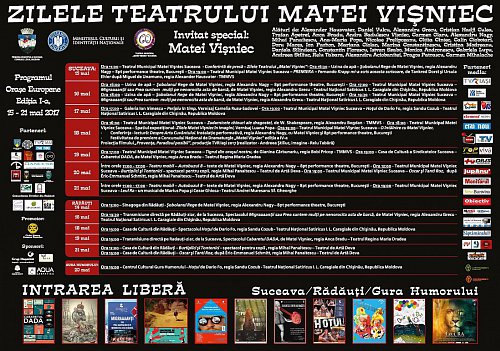 Festivalul „Zilele Teatrului Matei Vișniec”, la prima ediție - Program
