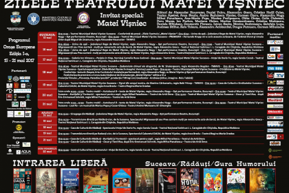 Șobolanul Rege de Matei Vişniec, în deschiderea Festivalului de Teatru “Zilele Matei Vișniec” la Rădăuți