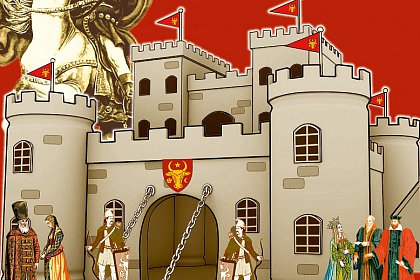 Castele, prinți și prințese din hârtie la Cetatea de Scaun a Sucevei