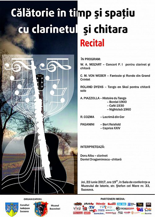 Recital de muzică clasică la Muzeul Bucovinei