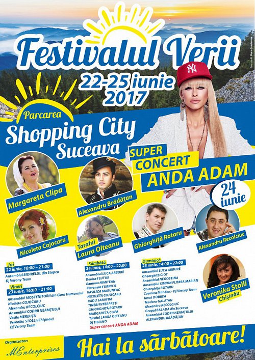 Festivalul Verii la Shopping City Suceava