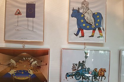 Expoziţia Internaţională de Grafică Satirică Bucovina – România și-a desemnat câștigătorii - Foto