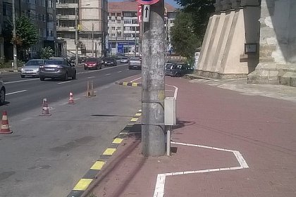 Noi piste de bicicletă în Suceava, care nu se vor mai opri în stâlpi