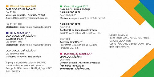 A început Festivalul Sommerfest – Muzica Comunităţilor, la Rădăuţi