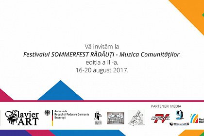 A început Festivalul Sommerfest – Muzica Comunităţilor, la Rădăuţi