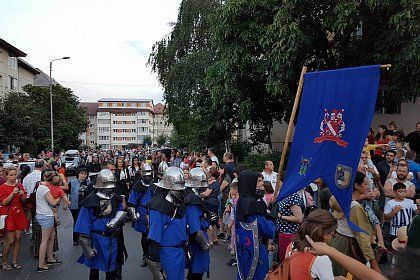 Parada cu făclii a deschis festivitățile celui mai mare festival medieval din țară, la Suceava - Galerie Foto