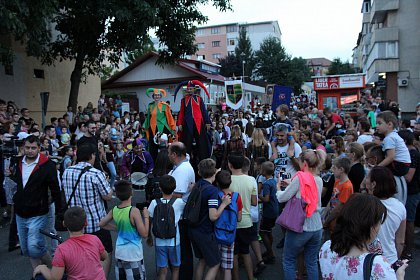 Parada cu făclii a deschis festivitățile celui mai mare festival medieval din țară, la Suceava - Galerie Foto