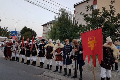 Parada cu făclii a deschis festivitățile celui mai mare festival medieval din țară, la Suceava - Galerie Foto