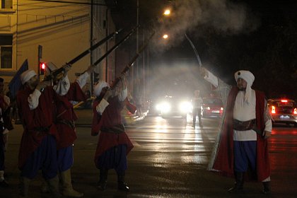 Parada cu făclii a deschis festivitățile celui mai mare festival medieval din țară, la Suceava - Galerie Foto