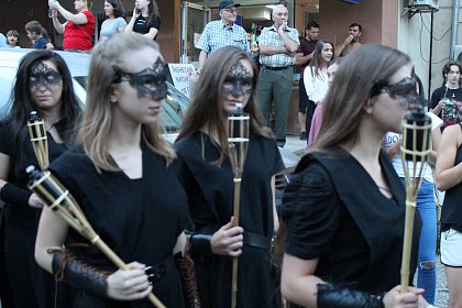 Parada cu făclii a deschis festivitățile celui mai mare festival medieval din țară, la Suceava - Galerie Foto