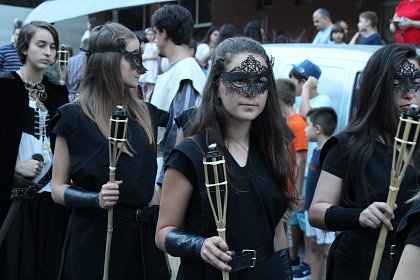 Parada cu făclii a deschis festivitățile celui mai mare festival medieval din țară, la Suceava - Galerie Foto