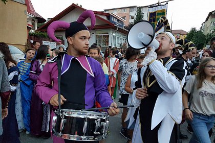 Parada cu făclii a deschis festivitățile celui mai mare festival medieval din țară, la Suceava - Galerie Foto