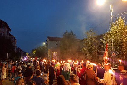 Parada cu făclii a deschis festivitățile celui mai mare festival medieval din țară, la Suceava - Galerie Foto