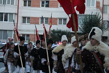 Parada cu făclii a deschis festivitățile celui mai mare festival medieval din țară, la Suceava - Galerie Foto