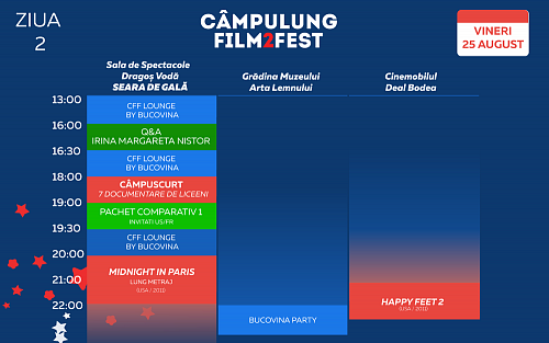 „Câmpulung Film Fest” 2017 aduce 20 de filme de scurtmetraj, două documentare şi 15 scurtmetraje de animaţie