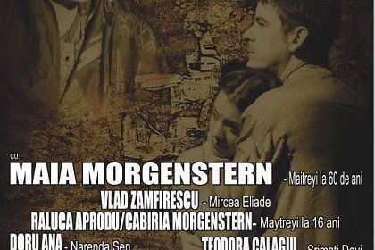 Maia Morgenstern va juca alături de fiica sa, Cabiria, la Suceava