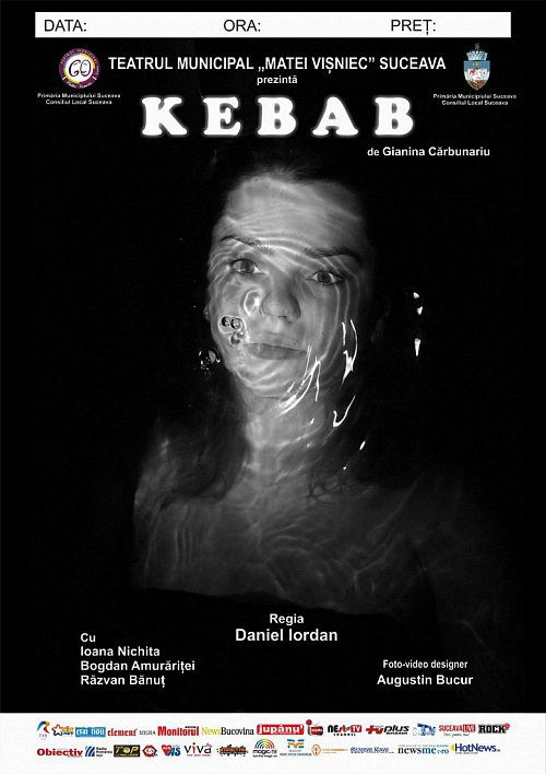„Kebab” – premiera lunii octombrie pe scena Teatrului „Matei Vișniec” Suceava