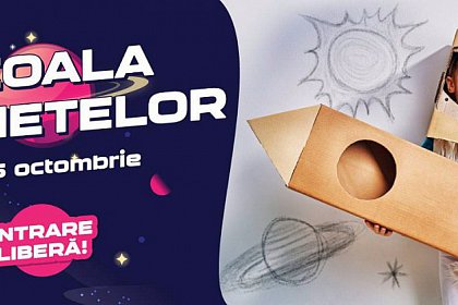 Lecții interactive de astronomie, gratuit, la Școala Planetelor