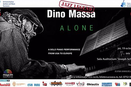 Jazz Legend DINO MASSA, în concert la Suceava și Rădăuți