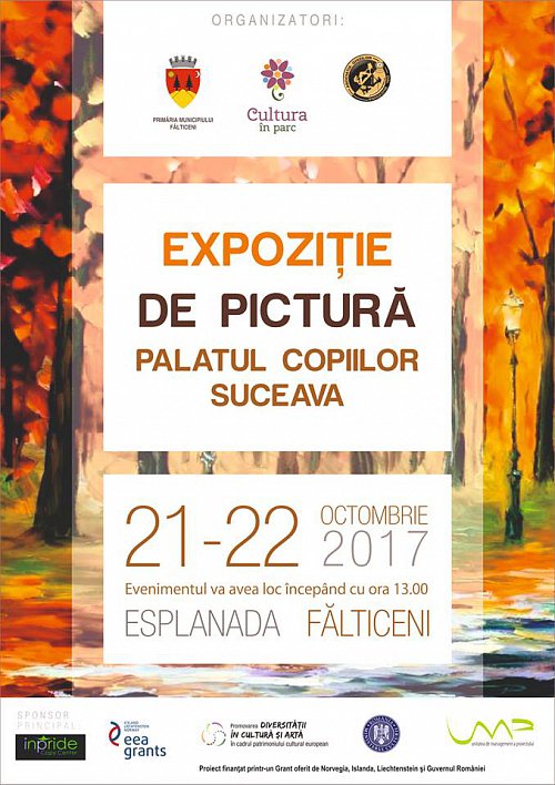 Cultură în Parc, la Fălticeni -  expoziții de fotografie și pictură