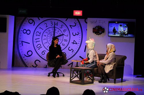 TimeAholics,spectacol de teatru cu Lavinia Sandru, în cadrul Festivalului Eco Fest de la Suceava