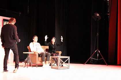 TimeAholics,spectacol de teatru cu Lavinia Sandru, în cadrul Festivalului Eco Fest de la Suceava
