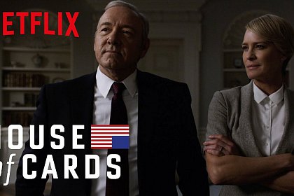 Netflix anulează serialul „House of Cards”, după mărturisirea lui Kevin Spacey