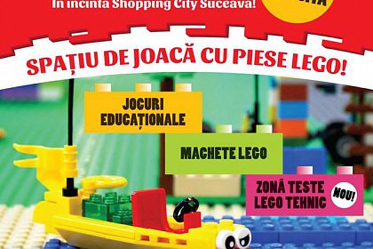 Orășelul LEGO se deschide la Shopping City Suceava