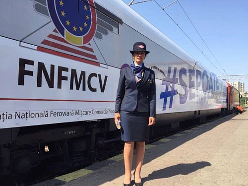 Cel mai modern vagon CFR ajunge de azi la Suceava