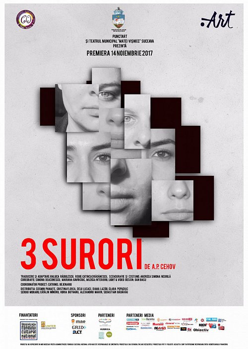 "3 Surori" vine pe scena teatrului sucevean