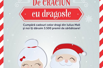 Peste 3.500 de cadouri și șase pomi împodobiți, oferite în decembrie la Iulius Mall Suceava