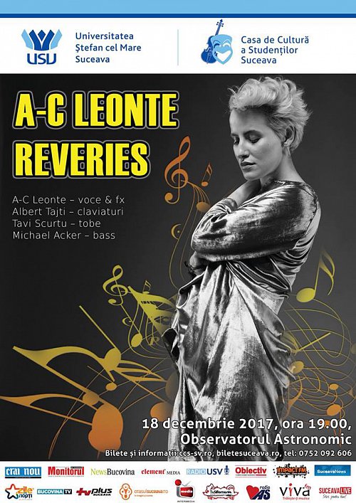Concert Ana Cristina Leonte - Reveries, la Observatorul Astronomic