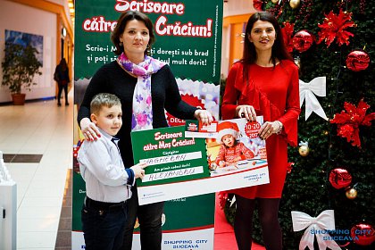 Shopping City Suceava şi-a premiat câştigătorii la tombola de Crăciun