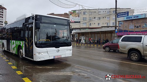 Călătorii gratuite cu un nou autobuz electric, în municipiul Suceava