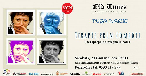 Terapie prin comedie, la Old Times Suceava