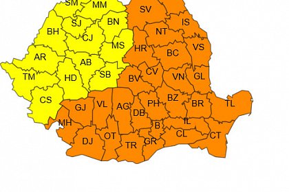 Cod portocaliu de frig în mai bine de jumătate de țară - Cod portocaliu de frig - foto meteoromania.ro