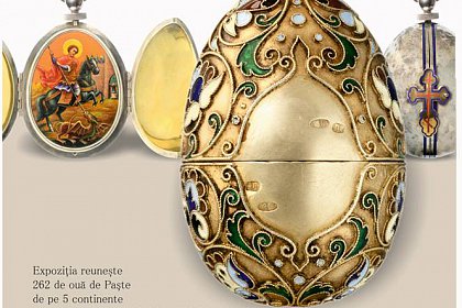 Ouă Faberge, pentru prima dată în România, la Muzeul de Istorie Suceava