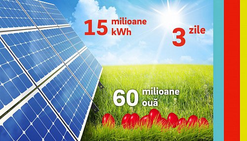 3 zile de energie solară necesare pentru a fierbe şi vopsi ouăle de Paști din România