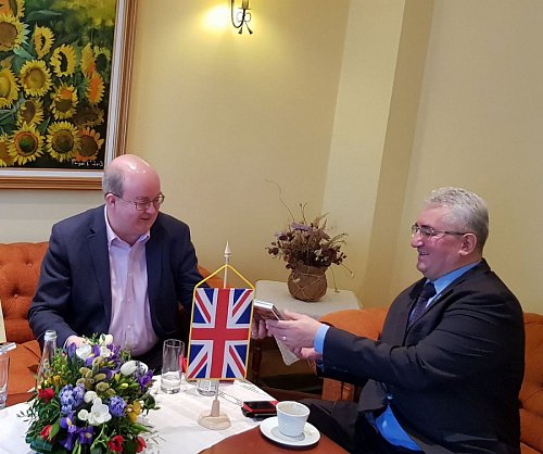 Ambasadorul Marii Britanii, vizita în Bucovina, de Paște