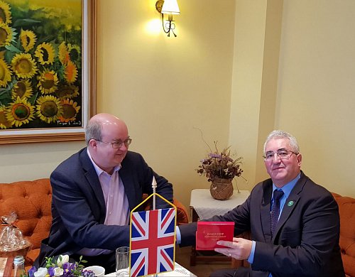Ambasadorul Marii Britanii, vizita în Bucovina, de Paște