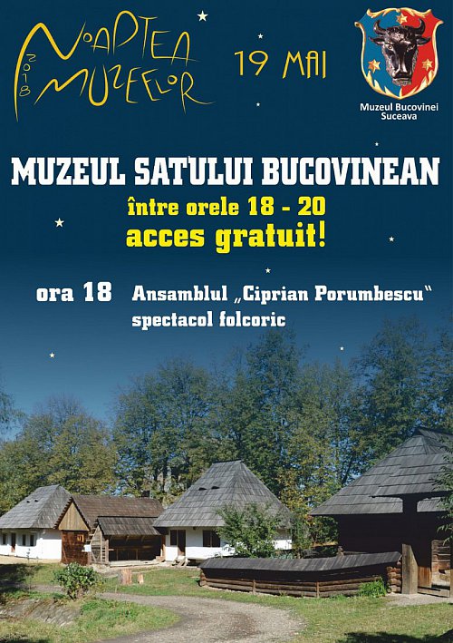 Noaptea muzeelor 2018 - Programul evenimentelor din Suceava