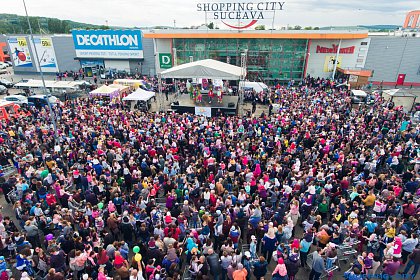 Public record la concertul Gașca Zurli, la Shopping City Suceava