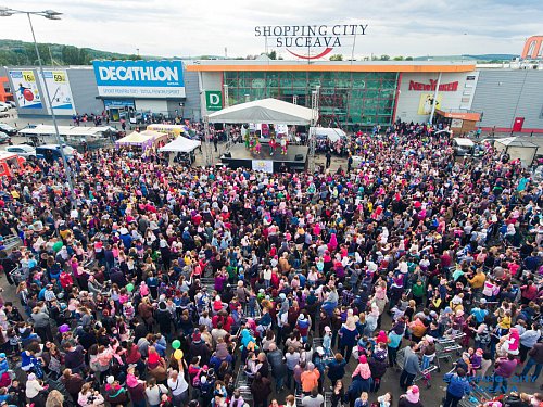 Public record la concertul Gașca Zurli, la Shopping City Suceava