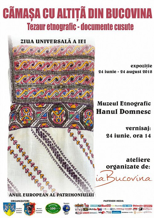 Ziua universală a Iei - expoziția „Cămașa cu altiță din Bucovina”