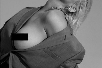 Christina Aguilera topless - foto Milan Zrnic - Instagram