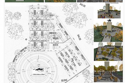 Reabilitarea statuii ecvestre a  lui Ștefan cel Mare, continuată cu amenajarea unei zone de recreere