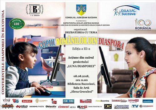 "Copiii românilor din Diaspora", dezbatere la Biblioteca Bucovinei